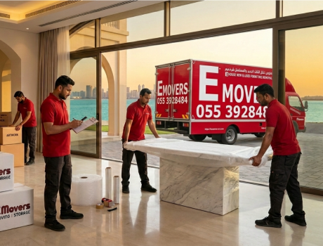 eMoverAE professional moving team in Ajman
