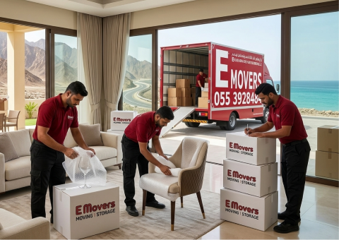 E MoverAE professional moving team in Fujairah