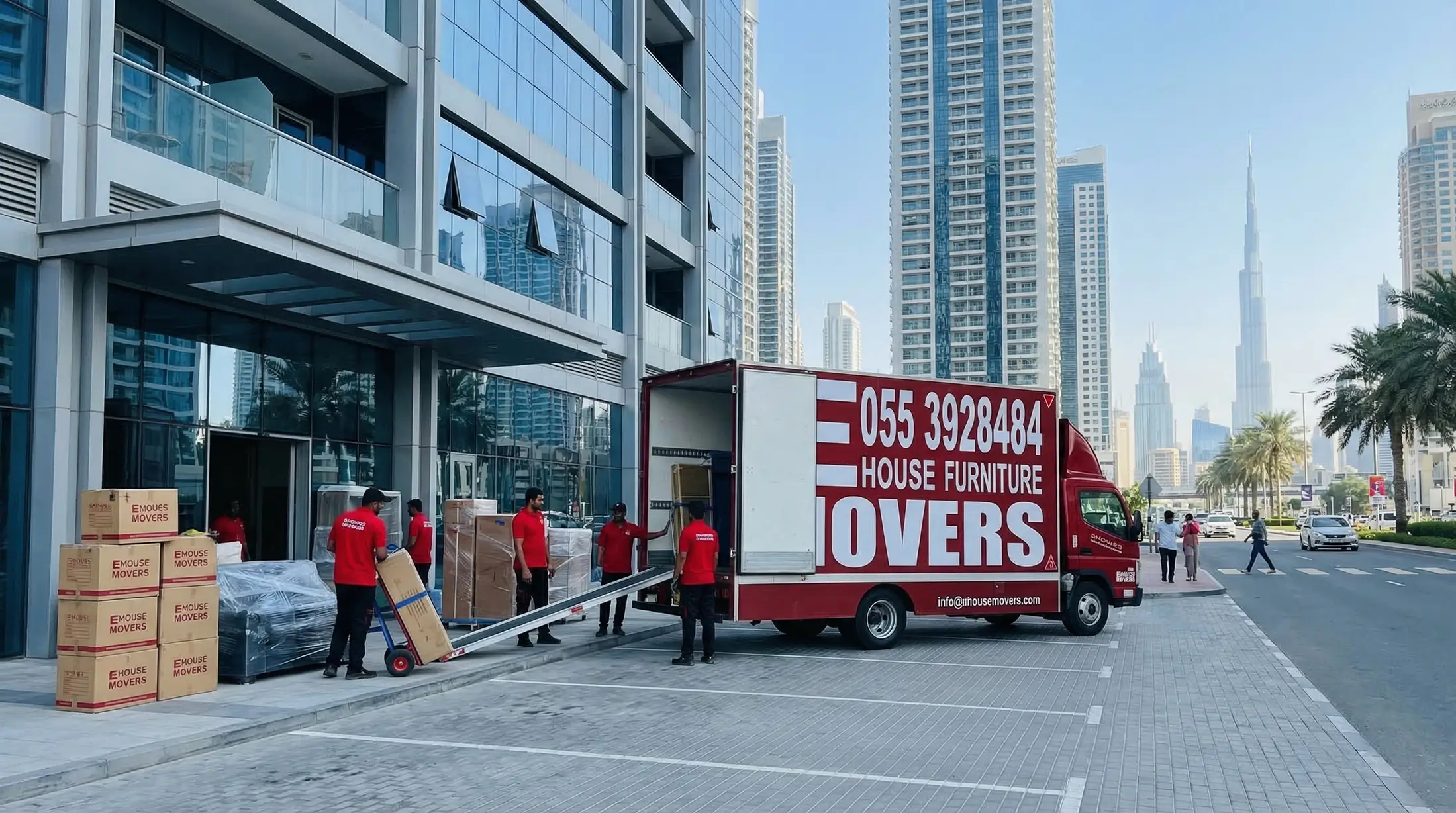 Luxury villa moving Dubai
