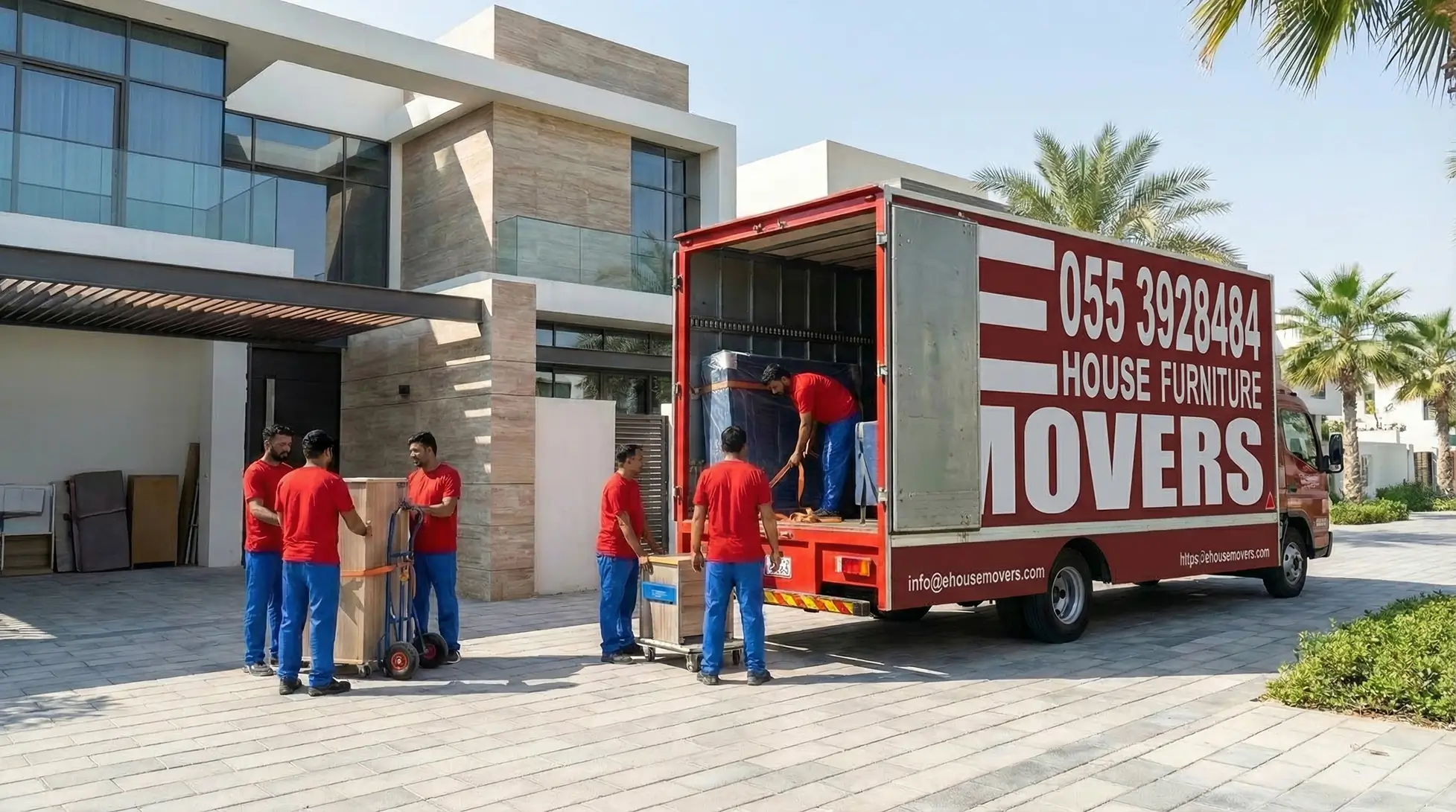 Resort villa managed community moving Dubai